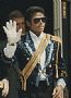 Michael Jackson war bekannt f�r seine  skurrilen Auftritte.